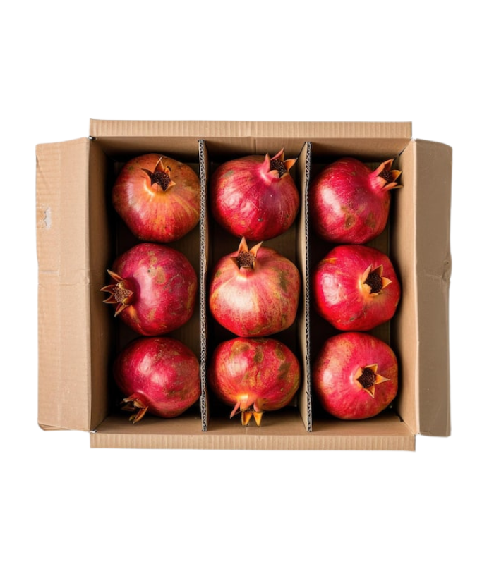 Pomegranate Red Box Pomegranate Red Box