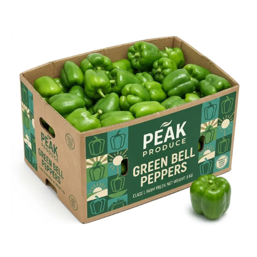 Untitled design (58) Fresh Green Capsicum Box – Premium Organic Capsicums - Image 1
